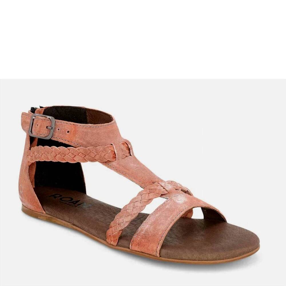 NEW ROAN women's posey sandal in osaka canteloupe white